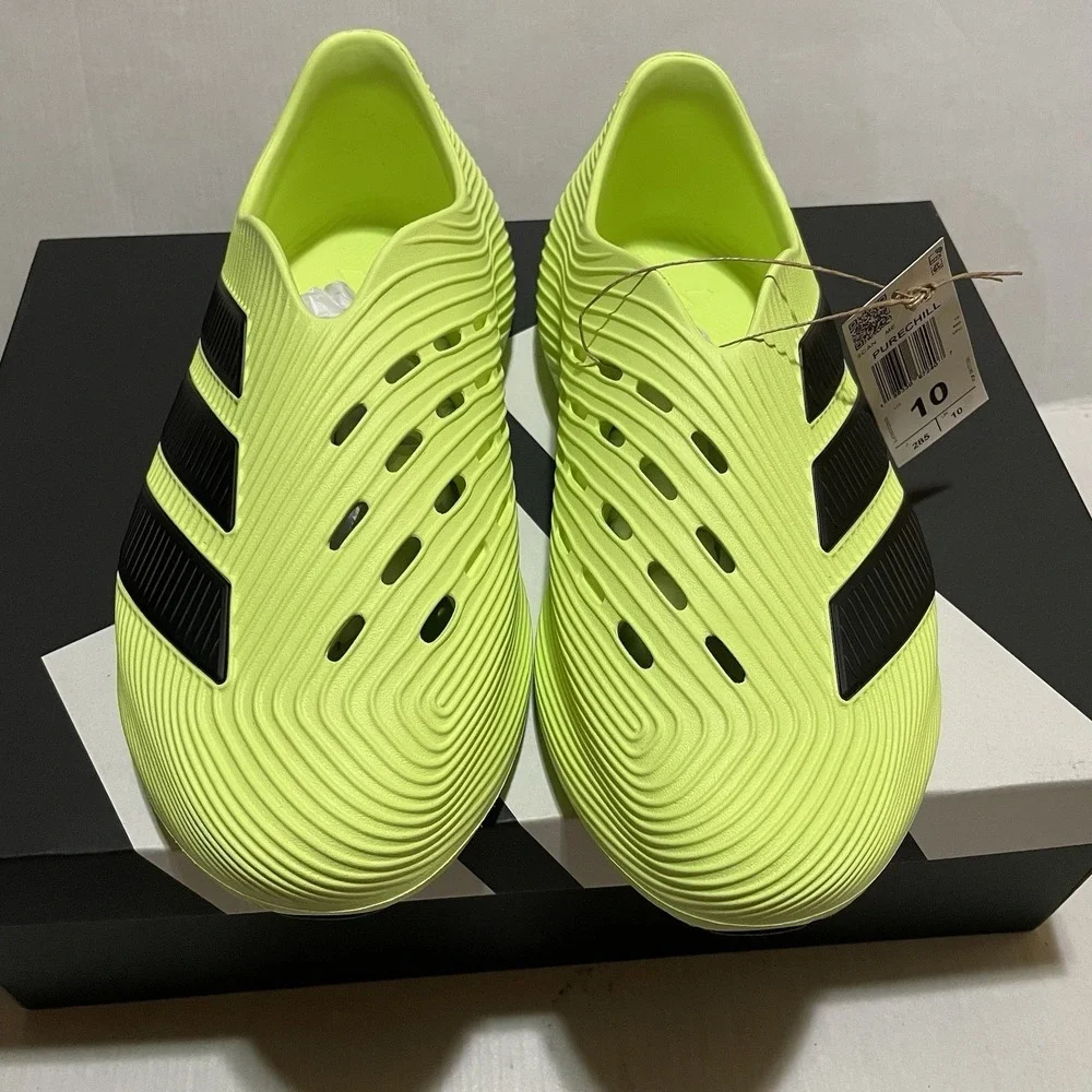 Adidas Pure Chill Sneakers Shoes KH6673 Mens 10 Neon Lime Green Athletic NEW